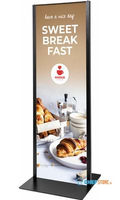 Syna Totem Panel+ 42 X 120 cm Zwart - TPP420X1200BL