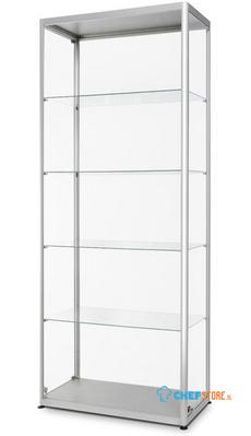 Syna Glazen Vitrinekast 80 X 40 X 200 cm - VR2-24-800