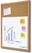 Syna Combibord - Whiteboard Hout / Prikbord 45 X 60 cm - WBC450X600LB 2