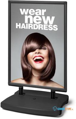 Windtalker® Excel Plastic Voet Zwart A0 - WTRA0BLK