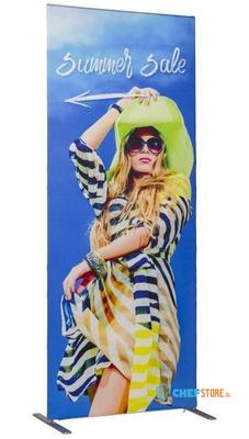 Syna Zipper-Banner Slim Print ECO Dubbelzijdig 85 X 200 cm - ZBSLIM085-200GDS-ECO