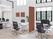 Syna Scheidingswand Textiel Deco 100-200 Dubbelzijdig Hexagon Roest ECO - ZBSLIM100-200-DSI17ECO