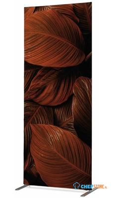 Syna Scheidingswand Textiel Deco 100-200 Dubbelzijdig Botanische Bladeren ECO - ZBSLIM100-200-DSI19ECO