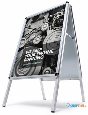 Syna A-Bord 32 mm Ronde Hoeken Weerbestendig 50 X 70 cm - ZP50X70R32MEWR