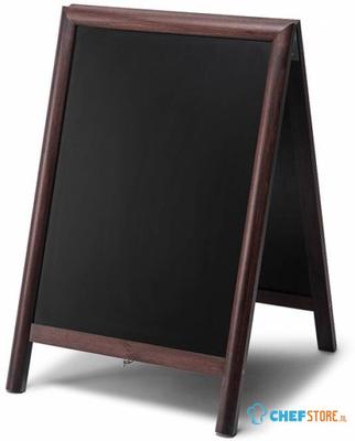 Syna Krijtstoepbord 55x85 Donkerbruin - ZPCHBBR55X85