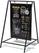 Syna Krijtstoepbord Swing 50 X 70 cm Zwart - ZPSW50X70 4