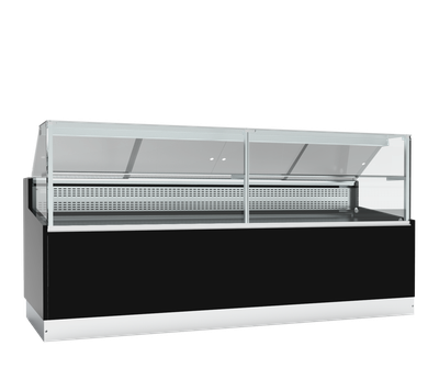 Statische Zwarte Koeltoonbank - BRABANT 250B (STUA25/BLACK) 1