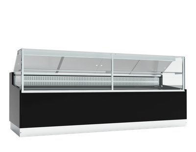 Statische Zwarte Koeltoonbank - BRABANT 300B (STUA30/BLACK) 1
