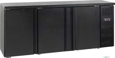 TEFCOLD Refrigerador Backbar de Carga Pesada Con Puertas Macizas - CBC310