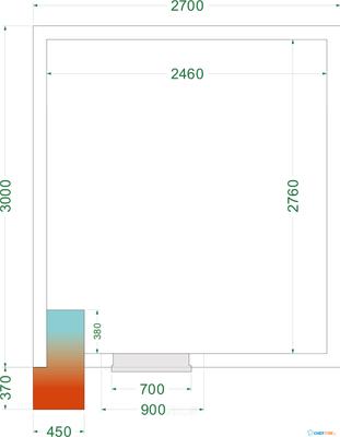 Vriesruimte (Compleet met Monoblock) - CRNF2730 1