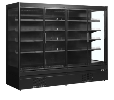 Multideckkoeler met Volledige Glazen Deur met Mogelijkheid voor Combineren - EXTRA2500CD