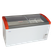 Elcold DIEPVRIESKOFFER met GEBOGEN GEBOGEN GLAZEN GLIJDEKSELS - FOCUS 151 RED 1