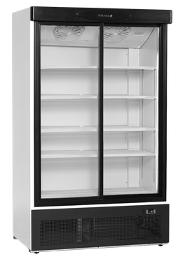 TEFCOLD 2-Deurs Displaykoeler met Schuifdeuren - FS1202S 1