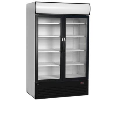 TEFCOLD 2-Deurs Displaykoeler met Kap - FSC1200H 1