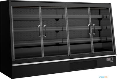 GALAXY+ GPL26FGD BLACK Multideckkoeler, supermarkt 1