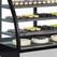 TEFCOLD Koelvitrinecounter met Gebogen Front en Bovenblad - LPD1200C/BLACK 2