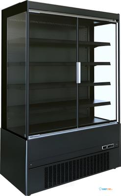 WANDKOELING ECO-CRONUS met GLASDEUREN 1935X665X1920 - MCB200H (ECRON BK)