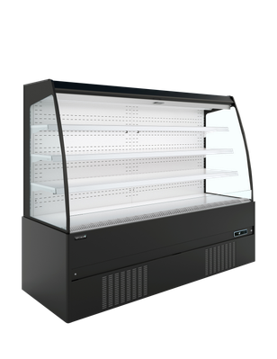 Compacte Wandkoeler (Zwart Ext. - wit Int.) - MCWB200 LOW LED 1