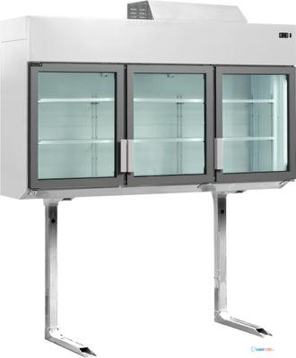 TEFCOLD 3-Deurs Vriezer/koeler, Wandkast, voor Maximale Bergruimte - MTF185 VS