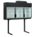 TEFCOLD 3-Deurs Vriezer/koeler, Wandkast, voor Maximale Bergruimte - MTF210B 1