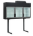 TEFCOLD 3-Deurs Vriezer/koeler, Wandkast, voor Maximale Bergruimte - MTF210B VS 1