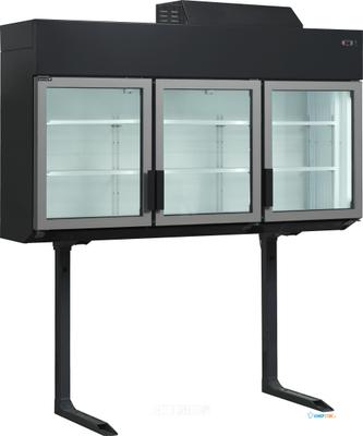 TEFCOLD 3-Deurs Vriezer/koeler, Wandkast, voor Maximale Bergruimte - MTF210B VS