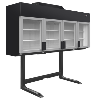 TEFCOLD 4-Deurs Vriezer/koeler, Wandkast, voor Maximale Bergruimte - MTF250B VS 1
