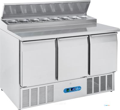 SALADETTE LINE 3 DEUREN - GN 1/1 - MET INGEBOUWDE SALADETTE - zonder Bakjes - PS300