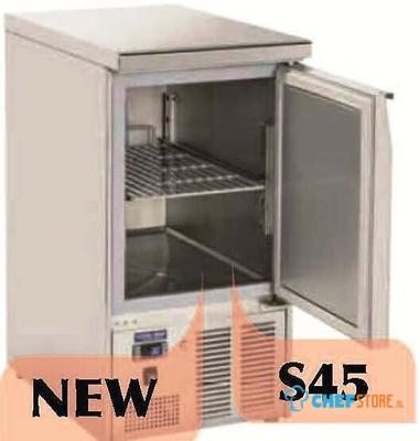 SALADETTE 1 DEUR - GN 1/1 - VOL RVS BLAD - S45