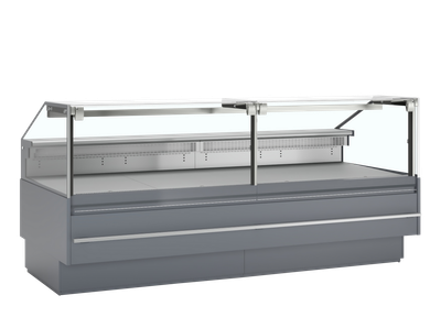 Premium Koeltoonbank met 900 mm Etaleervak - SOCA25090A 1