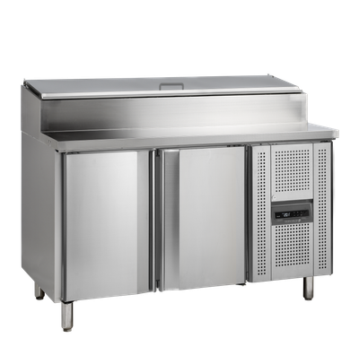 Roestvast Stalen Counter met Koelbak voor GN 1/3 Pannen - SS7200 1