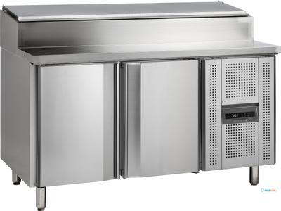 Roestvast Stalen Counter met Koelbak voor GN 1/3 Pannen - SS8200