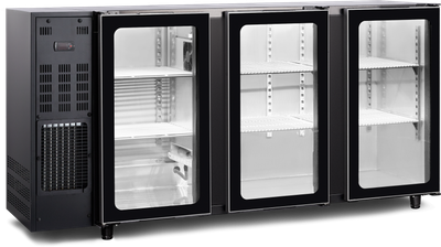 BARKAST - MET COMPRESSOR 2065mm 3 GLASDEUREN - TBC3G 206B 1