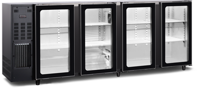 BARKAST - MET COMPRESSOR 2675mm 4 GLASDEUREN - TBC4G 267B 1
