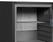 TEFCOLD Zwarte Minibar met Randloze Glazen Deur - TM33G 3