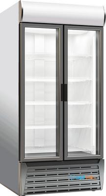 VITRINE met KLAPDEUREN 1100X695X2010mm - TOP900