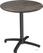 X Cross Terrastafel Zwart Frame + Riverwashed Wood HPL 70 cm - Essentials 110031470 1