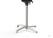 Essentials X Cross Terrastafel Zand Frame + Moonstone HPL 70 cm - 110091370 2