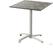 Essentials X Cross Terrastafel Zand Frame + Galaxy Marble HPL 70x70 cm - 110091577 1