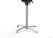 Essentials X Cross Terrastafel Zand Frame + Midnight Marble HPL 70x70 cm - 110091677 2