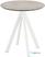 Infinity Terrastafel Wit Frame + Moonstone HPL 70 cm - Essentials 120021370 1
