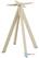 Infinity Terrastafel Zand Frame + Tropical Wood HPL 70x70 cm - Essentials 120031277 2