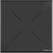 Infinity Statafel Zwart Frame + Midnight Marble HPL 70x70 cm - Essentials 120041677 4