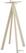 Infinity Statafel Zand Frame + Moonstone HPL 70x70 cm - Essentials 120061377 2