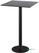 Urban Statafel Zwart Frame + Zwart HPL 70x70 cm - Essentials 130041077 1