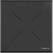 Urban Statafel Wit Frame + Zwart HPL 70x70 cm - Essentials 130051077 5