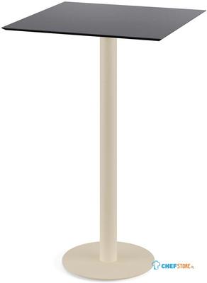 Urban Statafel Zand Frame + Zwart HPL 70x70 cm - Essentials 130061077 1