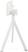 Essentials Infinity Tripod Terrastafel Wit Frame + Galaxy Marble HPL 70 cm - 140021570 2