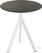 Essentials Infinity Tripod Terrastafel Wit Frame + Midnight Marble HPL 70 cm - 140021670 1