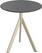 Essentials Infinity Tripod Terrastafel Zand Frame + Zwart HPL 70 cm - 140031070 1